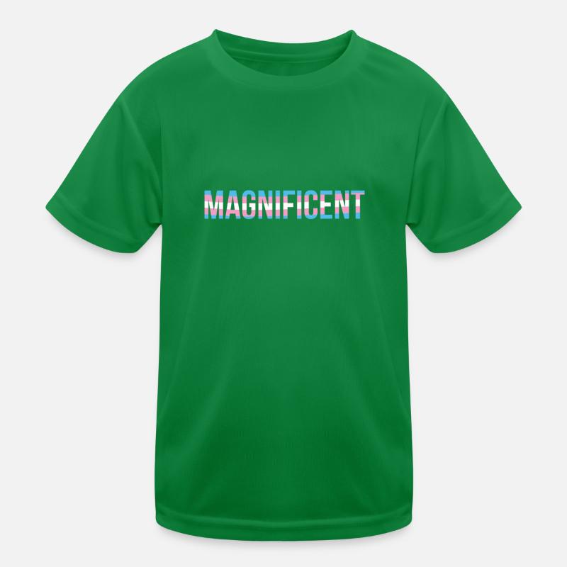 Magnifique dans les couleurs de Trans T-shirt sport Enfant