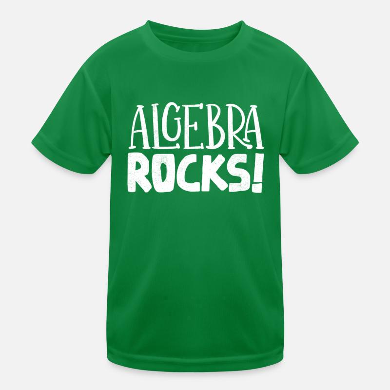 Algebra, Analysis, Science, Mathematics Kids Functional T-Shirt