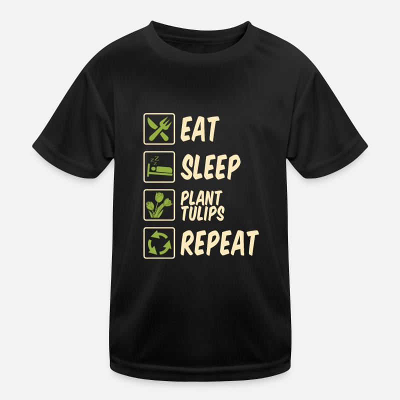 Tulips Tulips Kids Functional T-Shirt