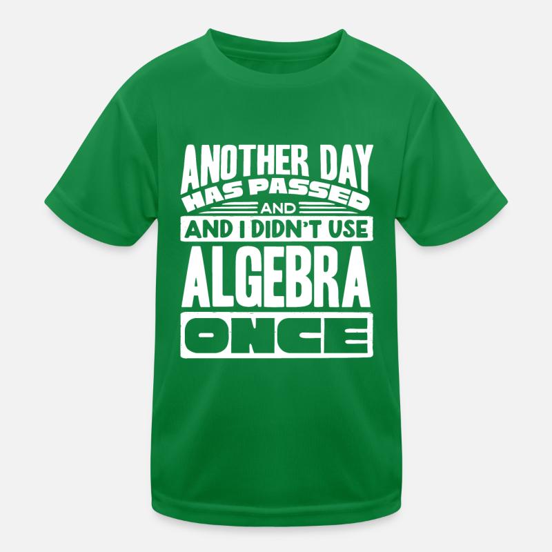 Algèbre, Analyse, Science, Mathématiques T-shirt sport Enfant