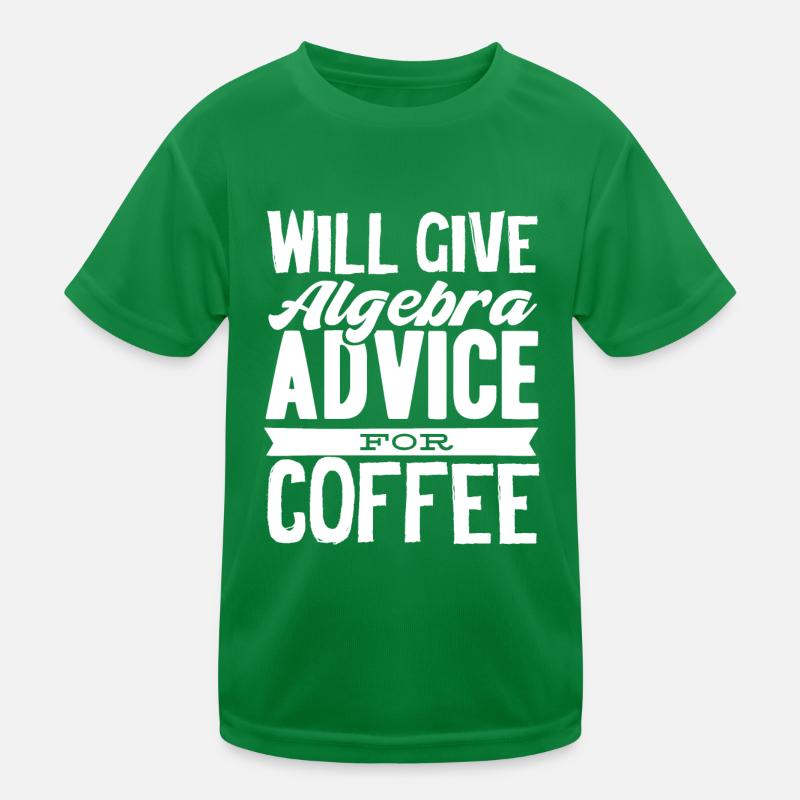 Algebra, Analysis, Science, Mathematics Kids Functional T-Shirt