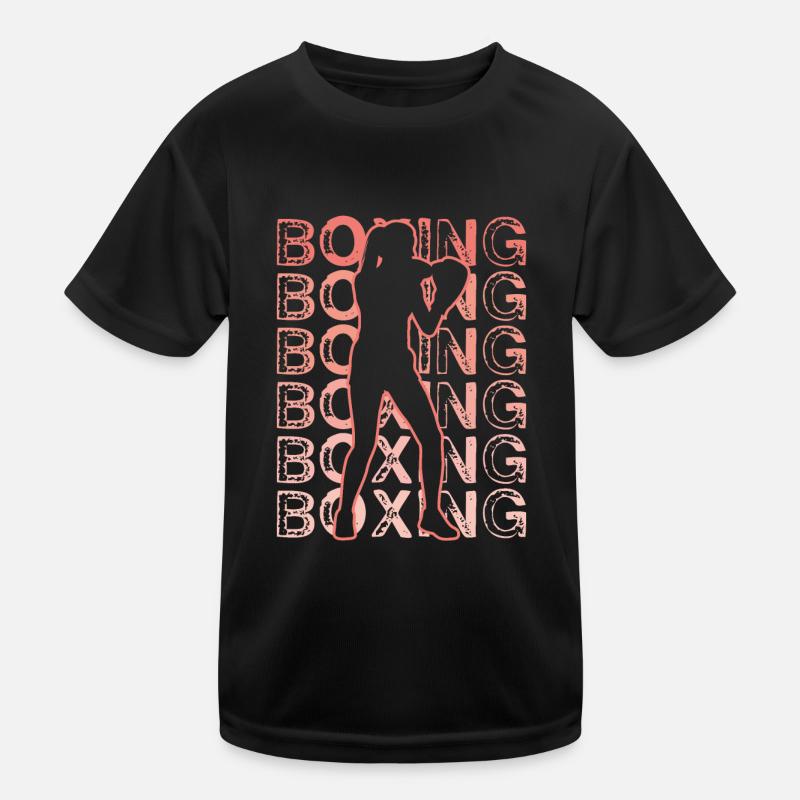 Boxermädchen Kinder Funktions-T-Shirt