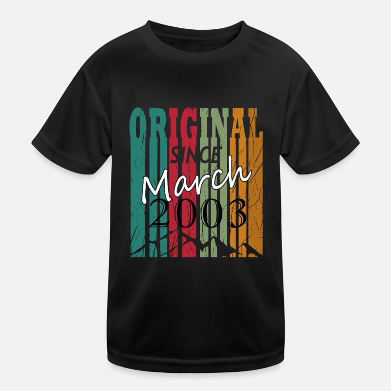 Legends were born in 2003 Kids Functional T-Shirt