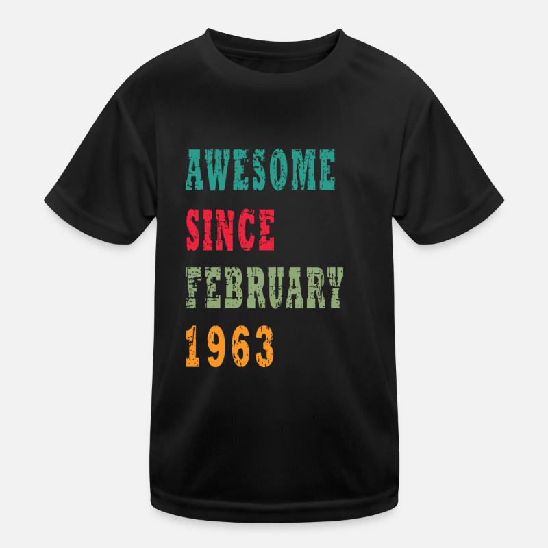 60 years old, birth sentence Kids Functional T-Shirt
