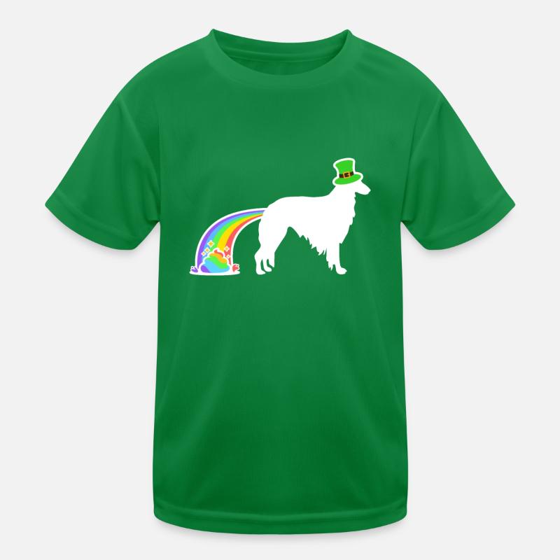 Chien de Saint-Patrick - Borzoi T-shirt sport Enfant