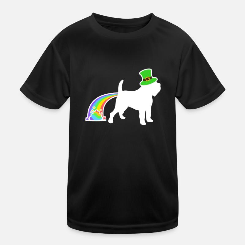 Chien de Saint-Patrick - Griffon de Bruxelles T-shirt sport Enfant