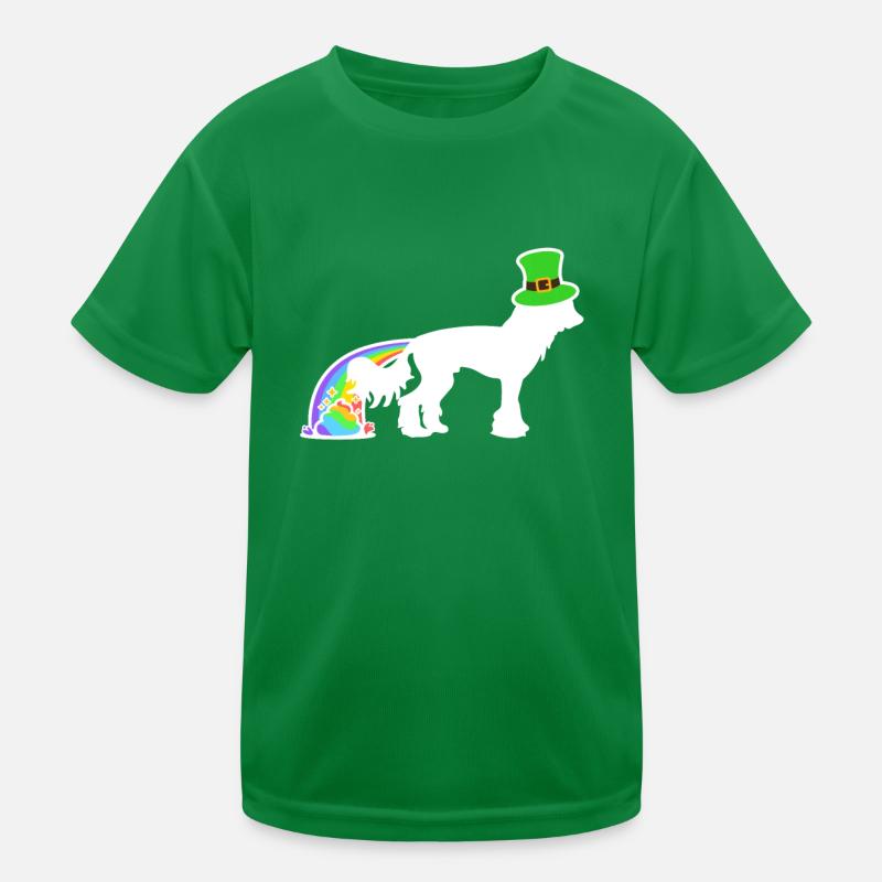 Chien de Saint-Patrick - Chinois à crête T-shirt sport Enfant