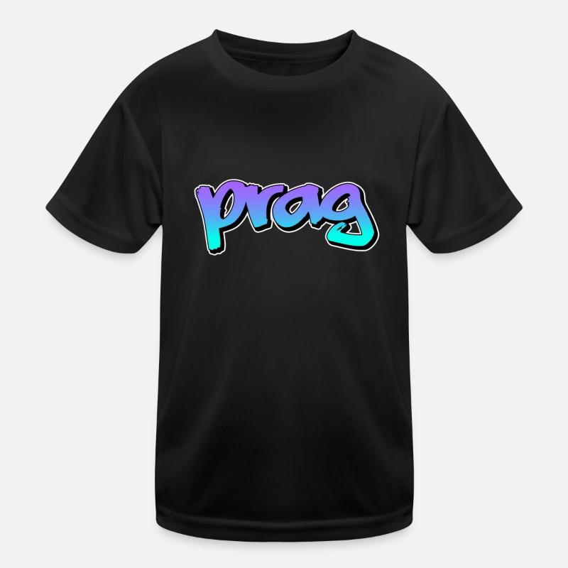 prag Kinder Funktions-T-Shirt