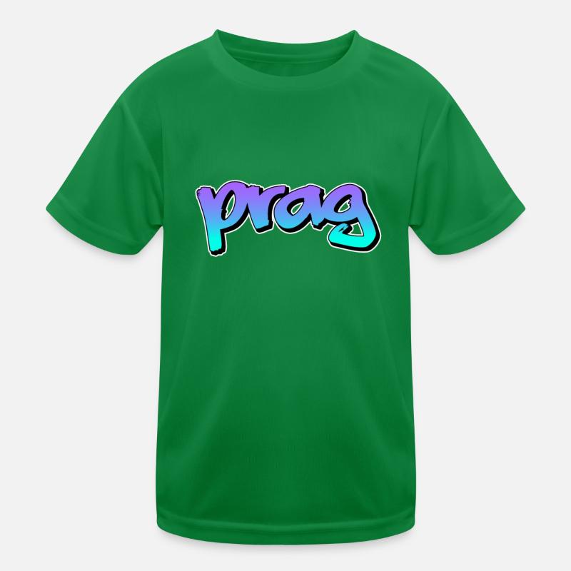prag Kinder Funktions-T-Shirt