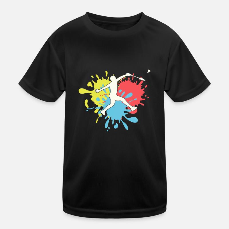 Badminton Kids Functional T-Shirt