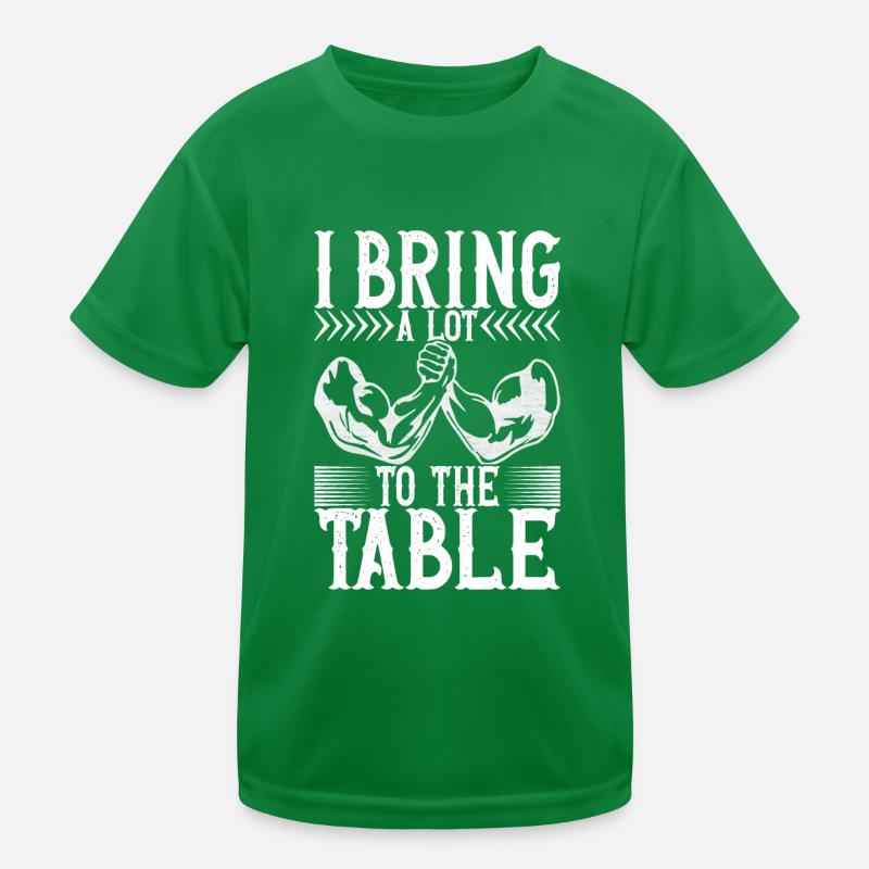 Bras de fer T-shirt sport Enfant