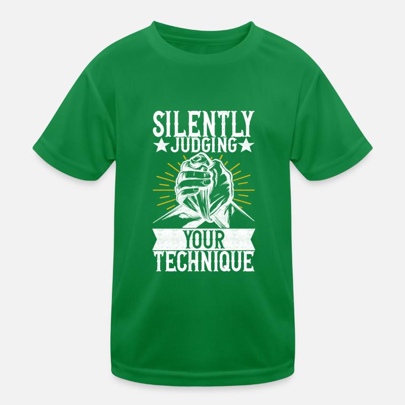 Bras de fer T-shirt sport Enfant