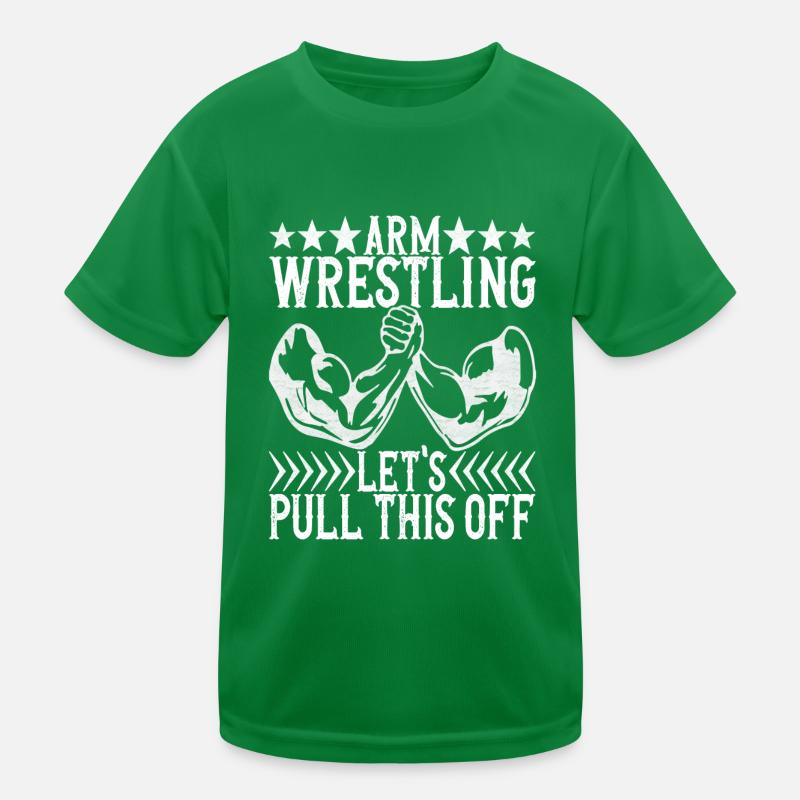 Bras de fer T-shirt sport Enfant