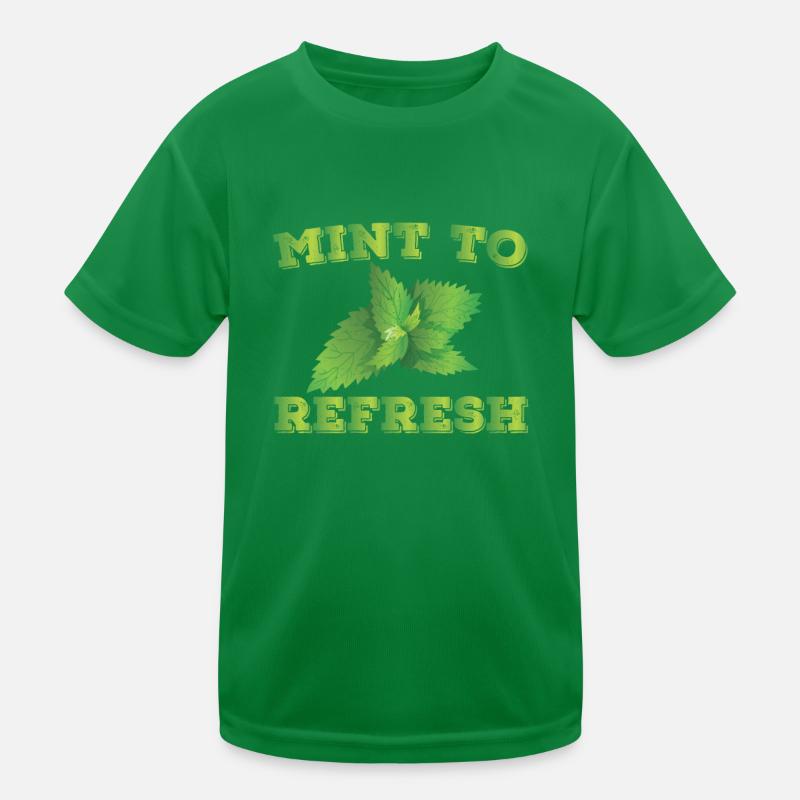 Menthe à rafraîchir T-shirt sport Enfant
