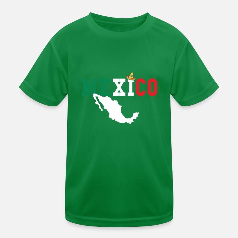Mexico Kids Functional T-Shirt