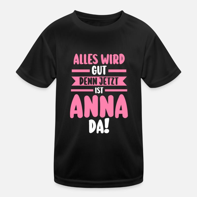 Anna Kinder Funktions-T-Shirt