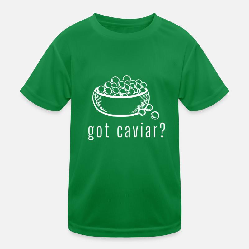 Caviar rouge de saumon à la russe T-shirt sport Enfant
