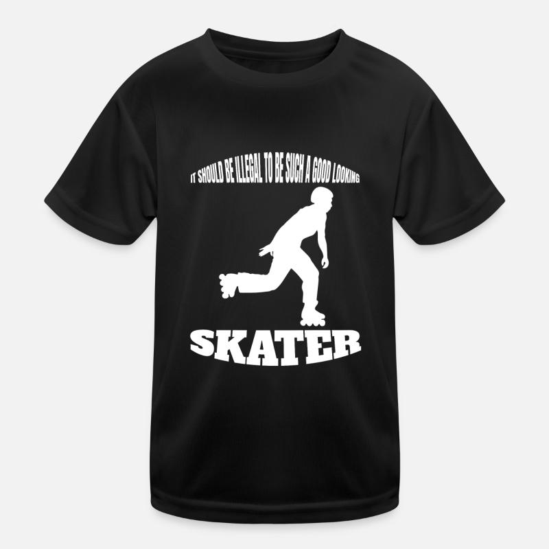 Roller Skating Inline Skater Gift Skating Inliner T-shirt sport Enfant