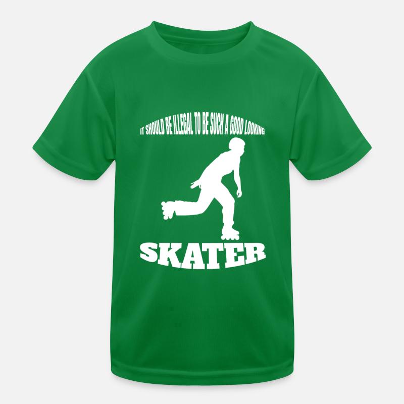 Roller Skating Inline Skater Gift Skating Inliner T-shirt sport Enfant