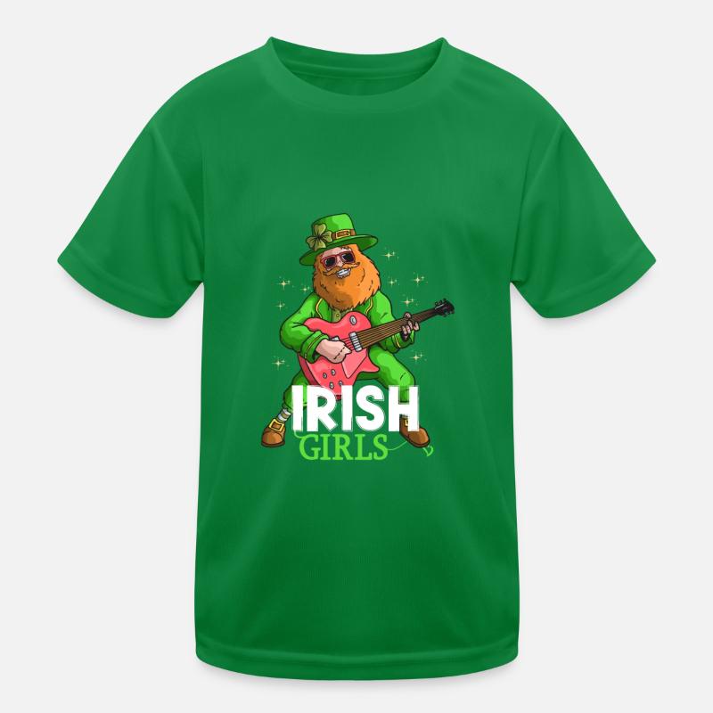 St Paddy's St Patricksday St Patrick Day Kids Functional T-Shirt