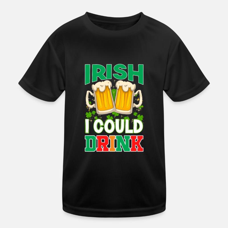 St Paddys St Patricksday St Patrick Day Kinder Funktions-T-Shirt