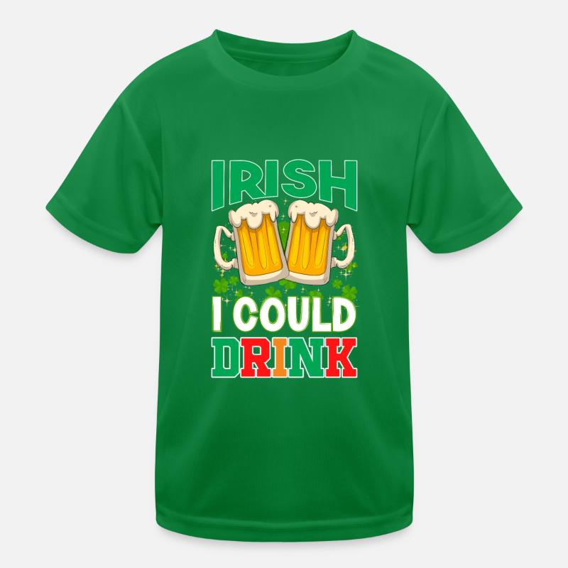 St Paddy's St Patricksday St Patrick Day Kids Functional T-Shirt