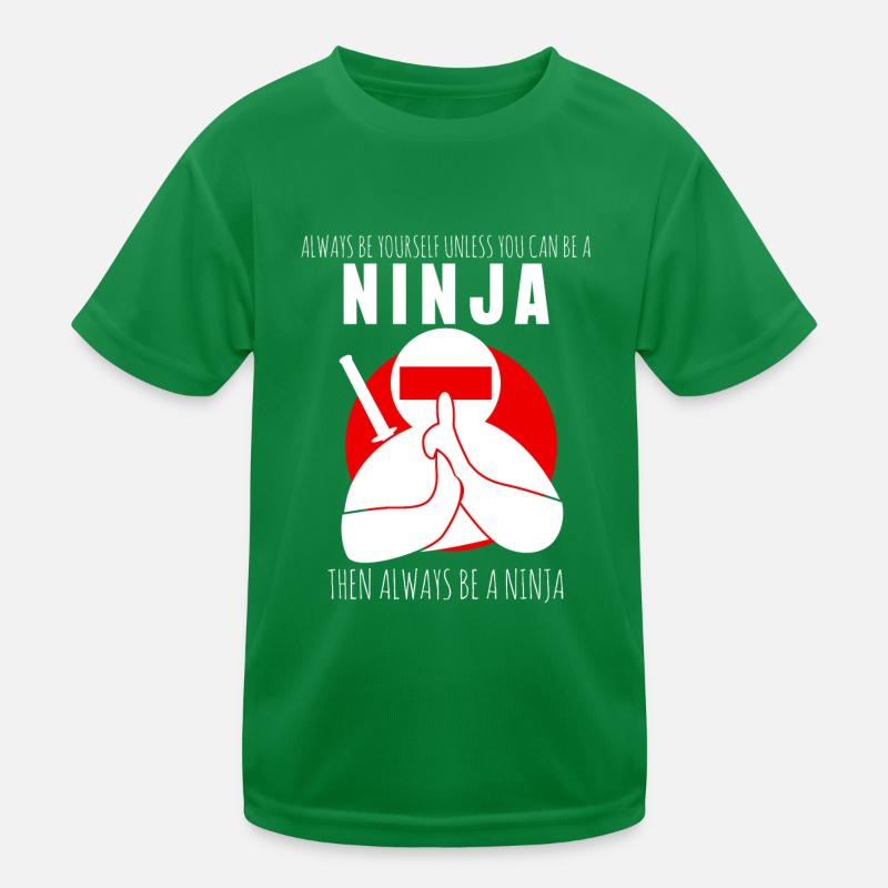 Ninja Dire Ninjas avec Ninja Sword T-shirt sport Enfant