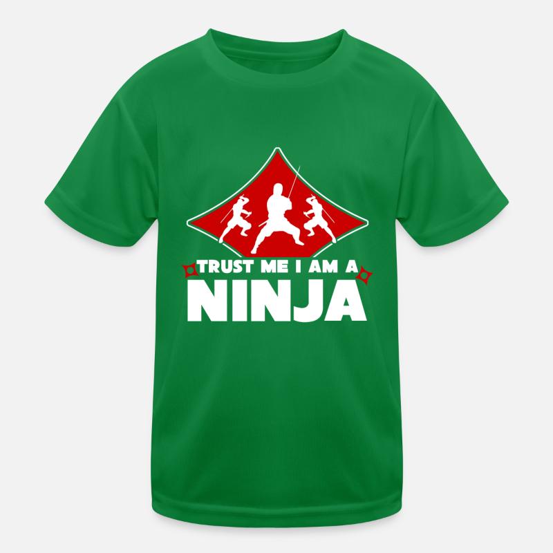 Blague de ninja avec des ninjas T-shirt sport Enfant
