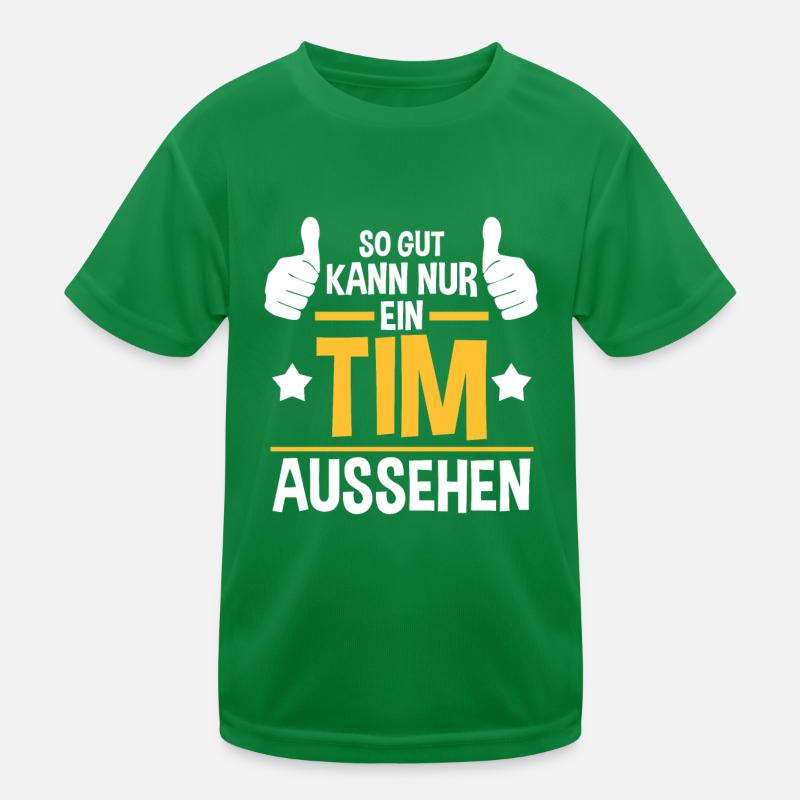Tim Kinder Funktions-T-Shirt