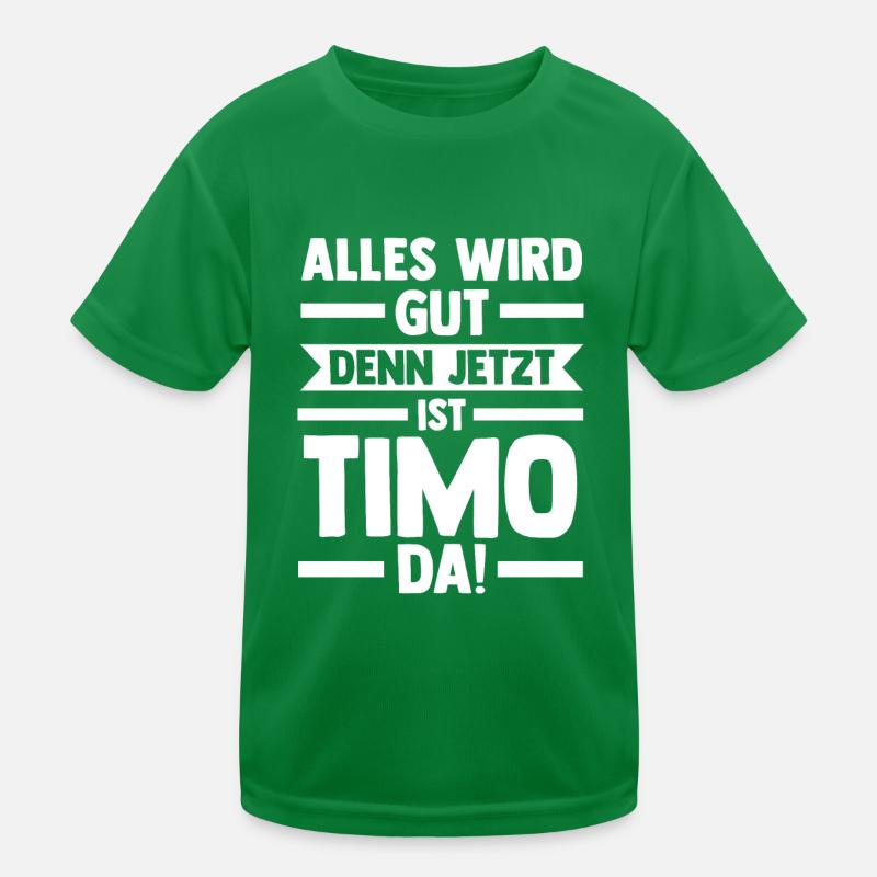 Timo Kinder Funktions-T-Shirt