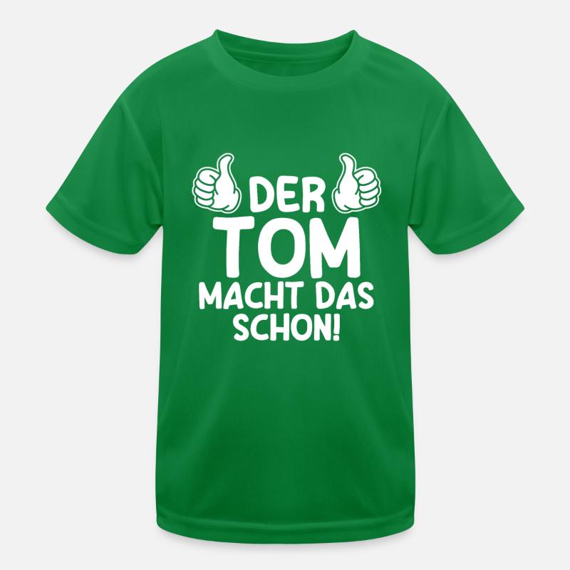 Tom Kinder Funktions-T-Shirt
