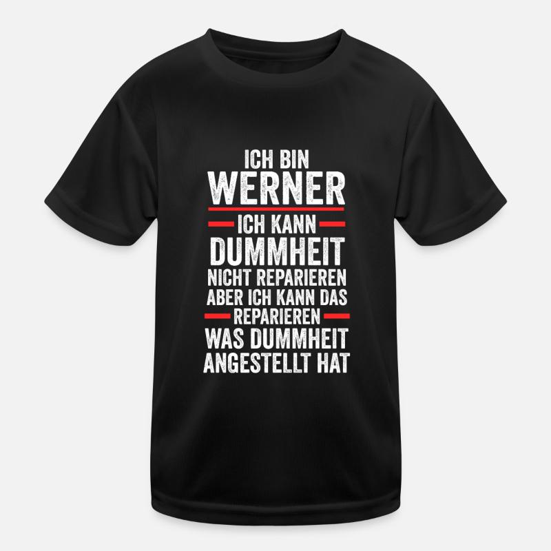 Werner Kinder Funktions-T-Shirt