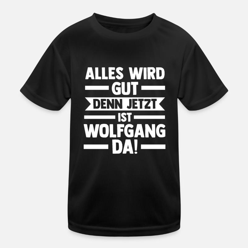 Wolfgang Kinder Funktions-T-Shirt