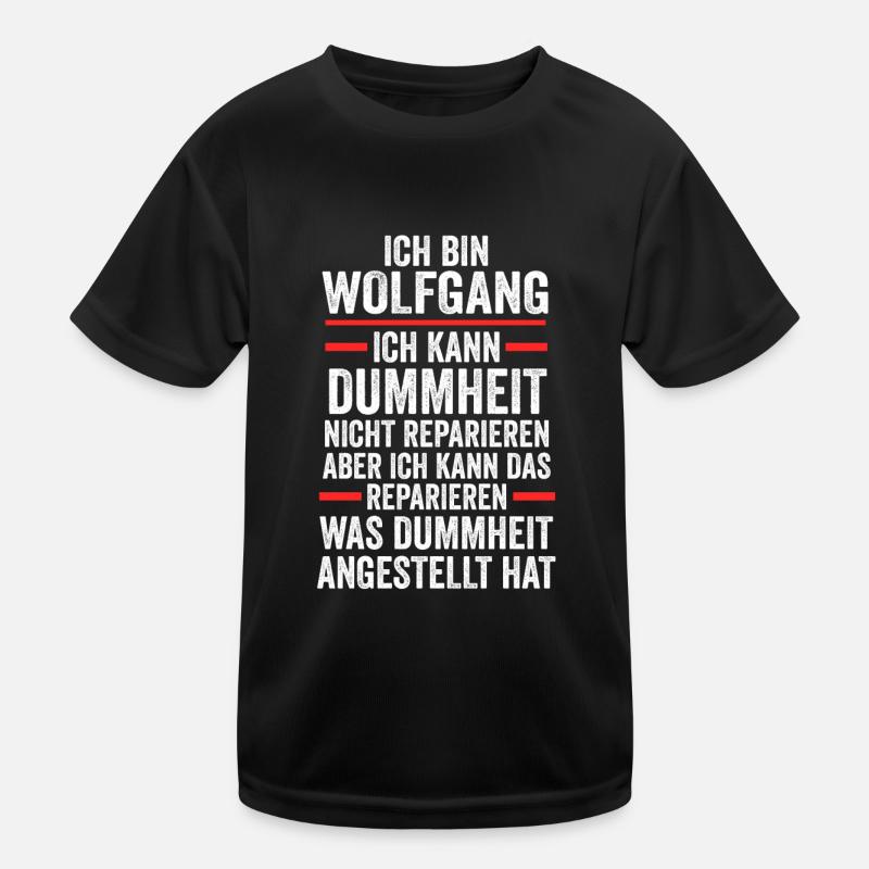Wolfgang Kinder Funktions-T-Shirt