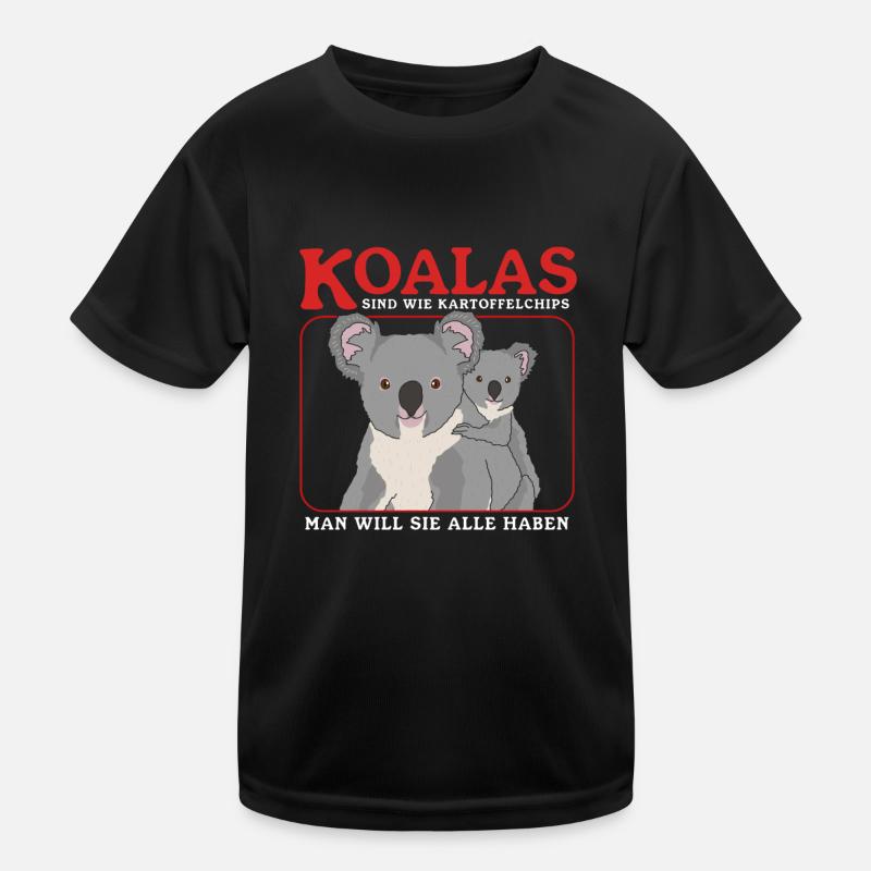 Koala Koalas Koala Bear Koala Bear Gift Kids Functional T-Shirt