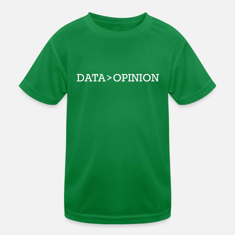 Data>Opinion Funny For Machine Learning Engineer Kids Functional T-Shirt