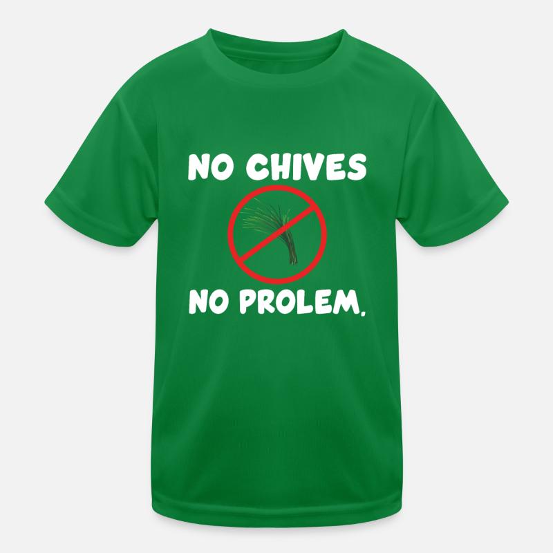 Funny chive hater Kids Functional T-Shirt