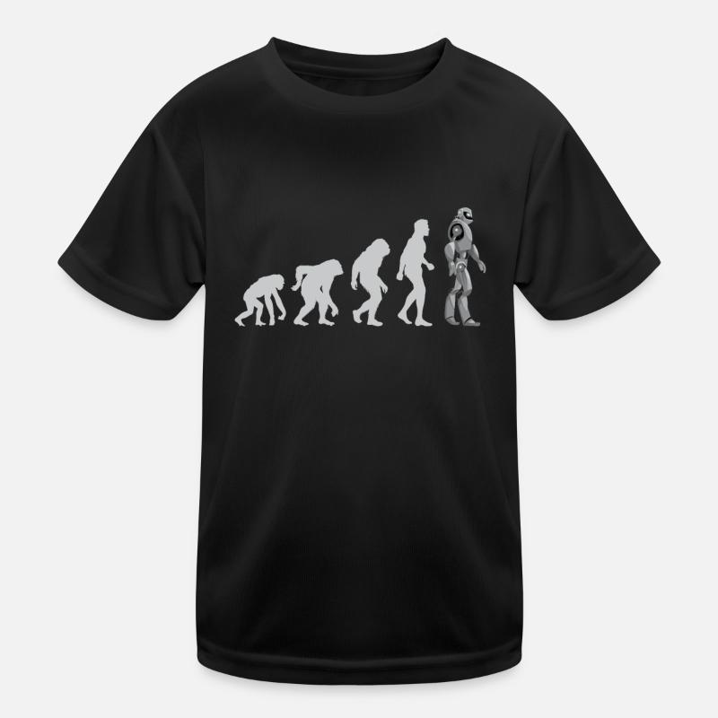 Funny Machine Learning EvolutionFor Machine Learni Kids Functional T-Shirt
