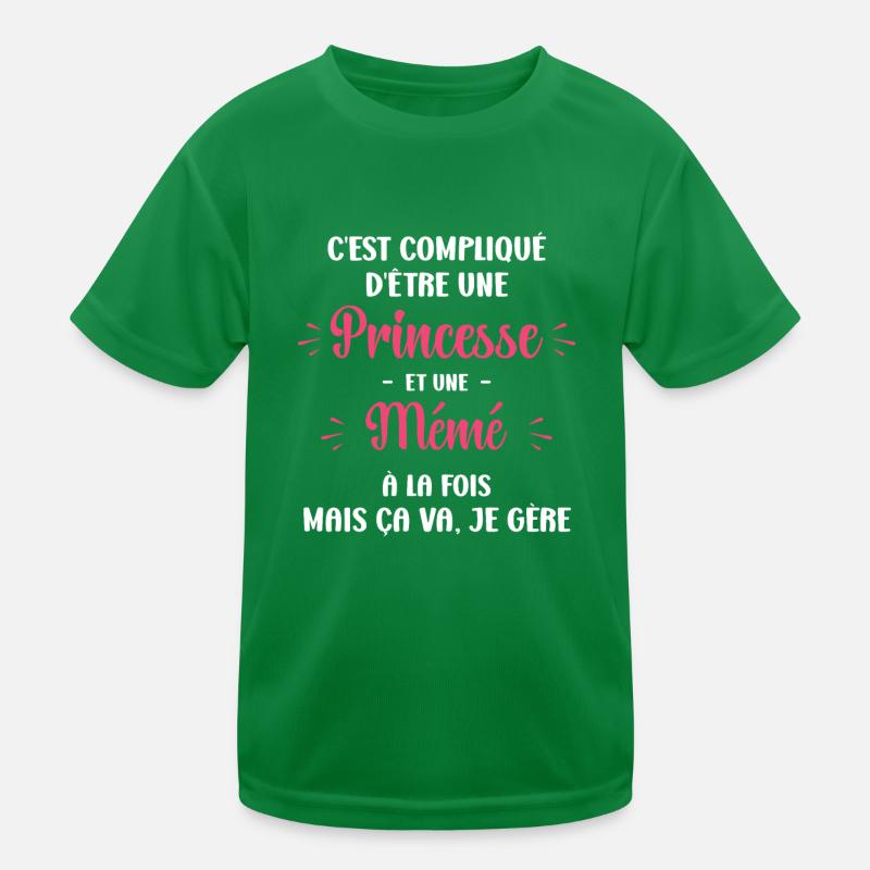 mémé T-shirt sport Enfant