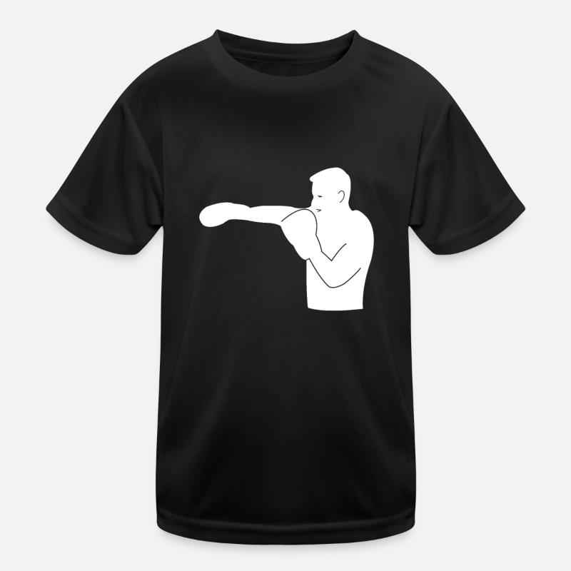 Boxer Silhouette Kids Functional T-Shirt