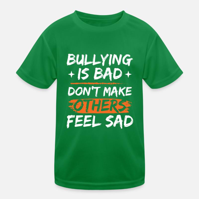 Mois de la prévention de l’intimidation de sensibilisation à la lutte contre l’intimidation T-shirt sport Enfant