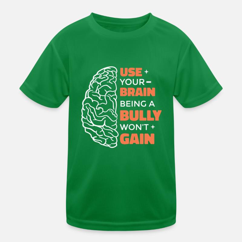 Tag der Einheit | Mobbing-Bewusstsein | Anti-Mobbing Kinder Funktions-T-Shirt