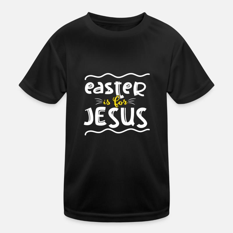 Happy Easter Rabbit Funny Easter Day Kids Functional T-Shirt