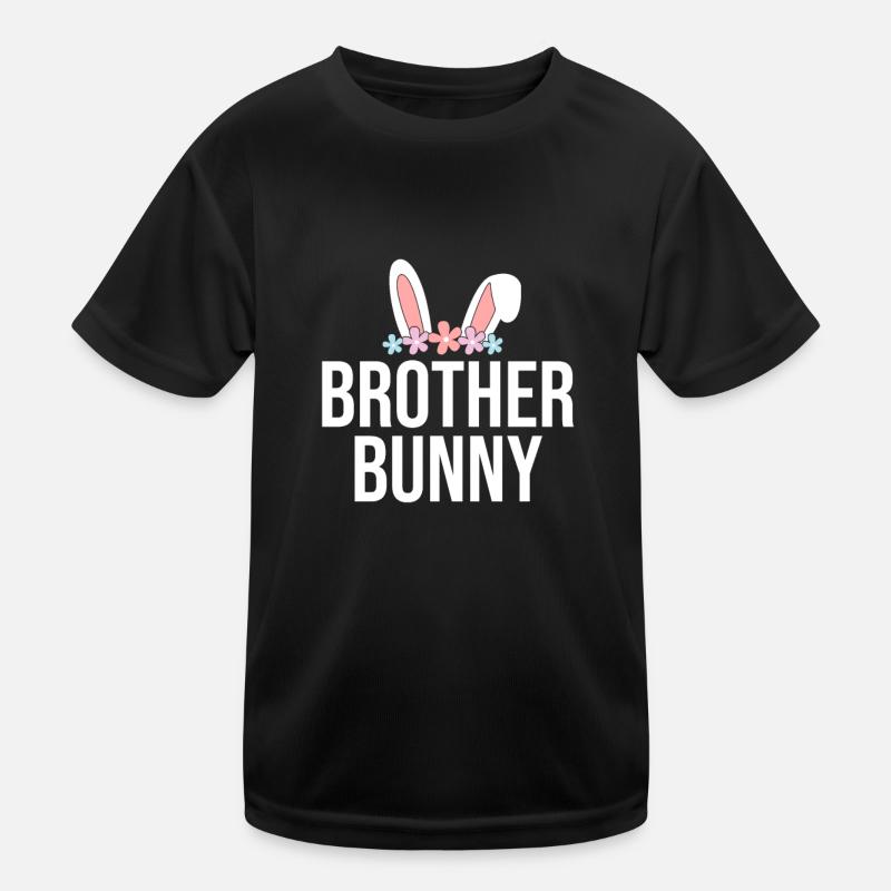 Happy Easter Rabbit Funny Easter Day Kids Functional T-Shirt