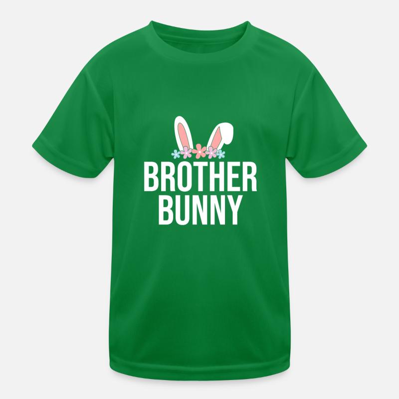 Happy Easter Rabbit Funny Easter Day Kids Functional T-Shirt