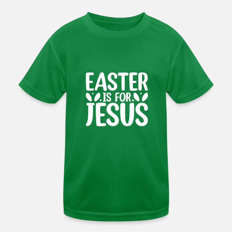 Happy Easter Rabbit Funny Easter Day Kids Functional T-Shirt