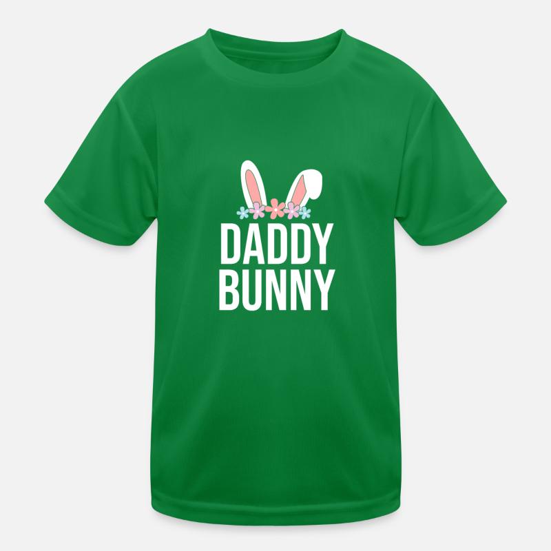 Joyeux lapin de Pâques drôle de jour de Pâques T-shirt sport Enfant