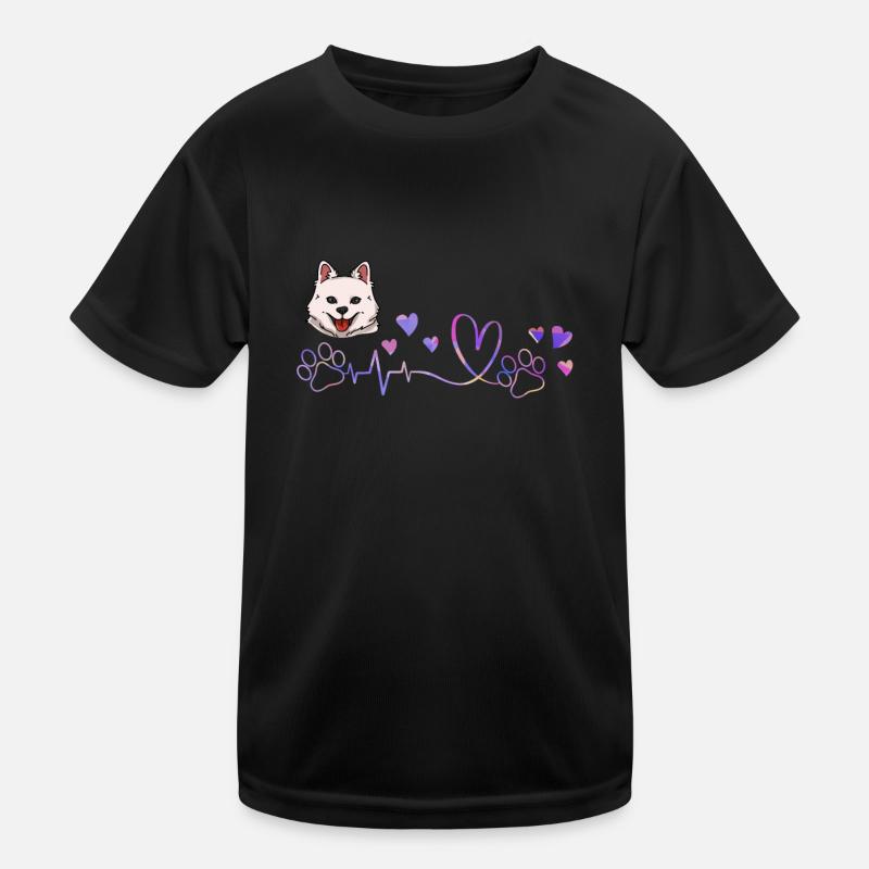 American Eskimo Kids Functional T-Shirt