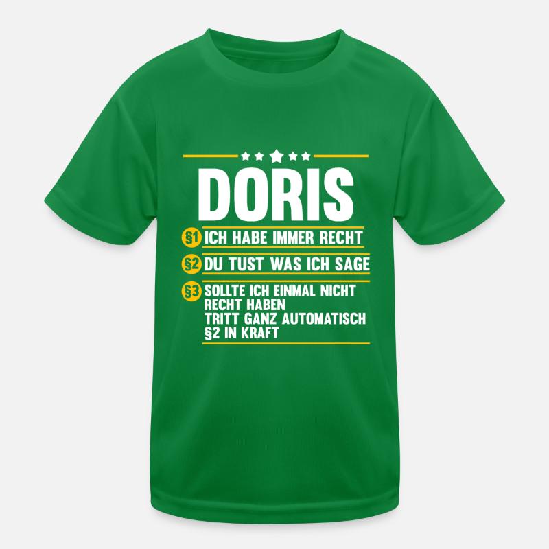 Doris Kinder Funktions-T-Shirt