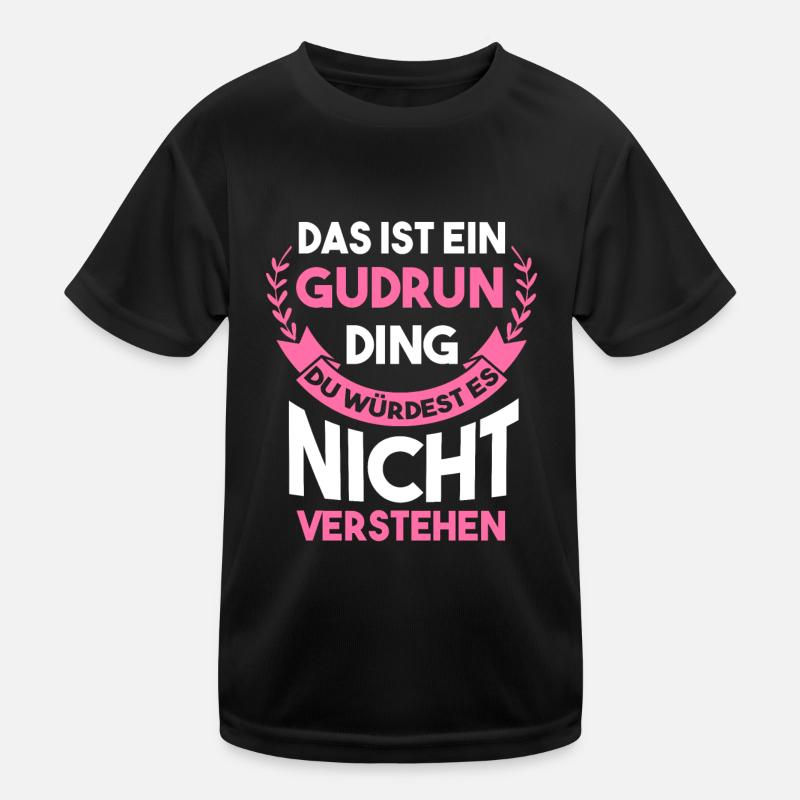 Gudrun Kinder Funktions-T-Shirt